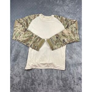 TRU-SPEC Tactical Combat Shirt Mens XL Tan Camo Cordura Baselayer Ripstop